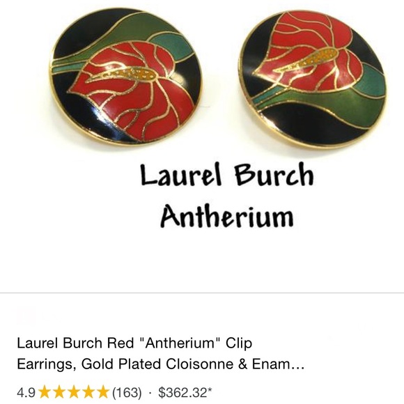 🖤Laurel Burch💕Vintage Clip earrings - Picture 12 of 12